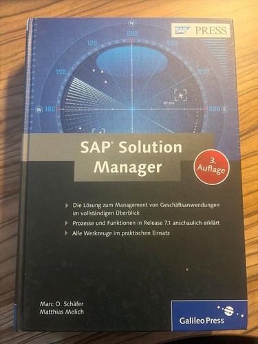 Sap solution manager der - sap,