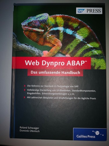 Sap web dynpro - dynpro, buch