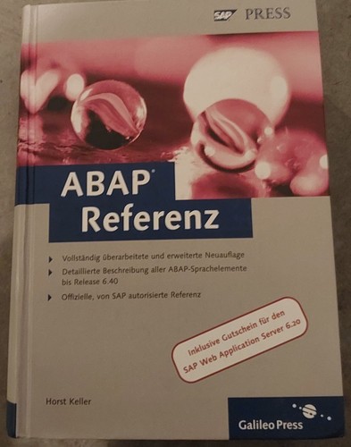 Sap abap referenz buch - abap,