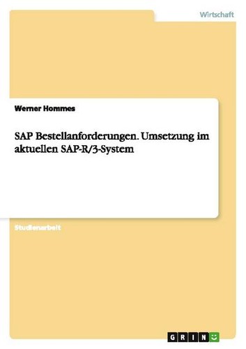 Sap bestellanforderungen - sap,