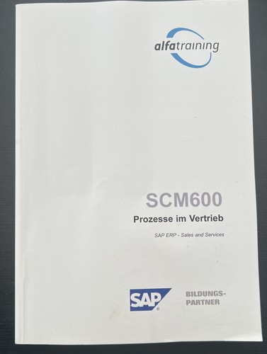 Scm600 prozesse vertrieb - scm600,