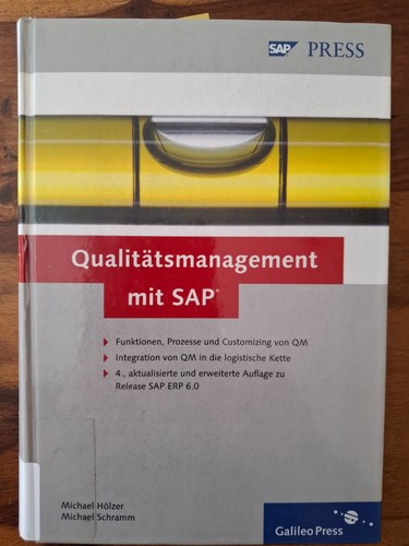 Qualitätsmanagement mit sap - mit, sap"